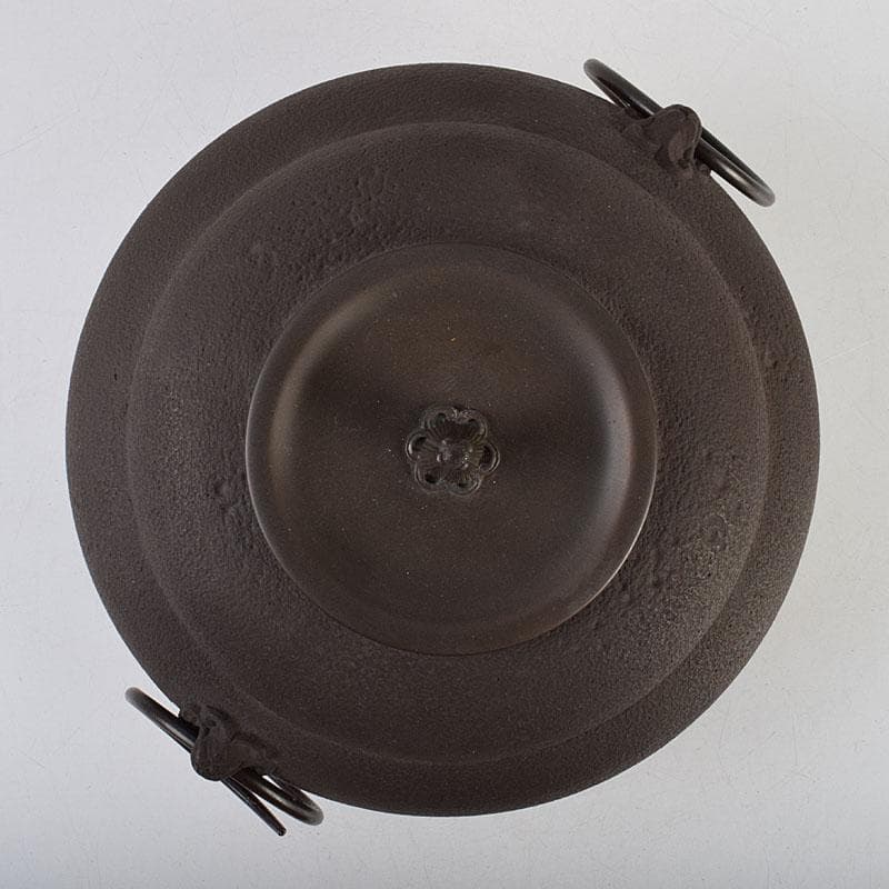 Mucco35　茶道具　釜師　畠春斎作　瓢形釜　共箱　V　R9478H