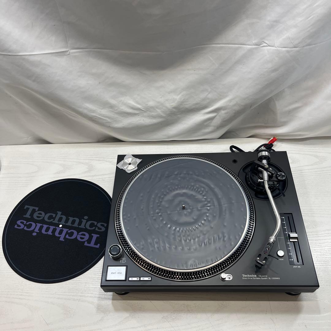 Technics SL-1200MK5 ターンテーブル shure m44g