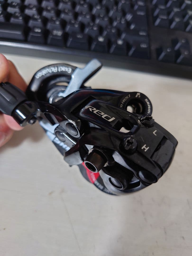 SRAM red black edition 10速 前後ディレイラー