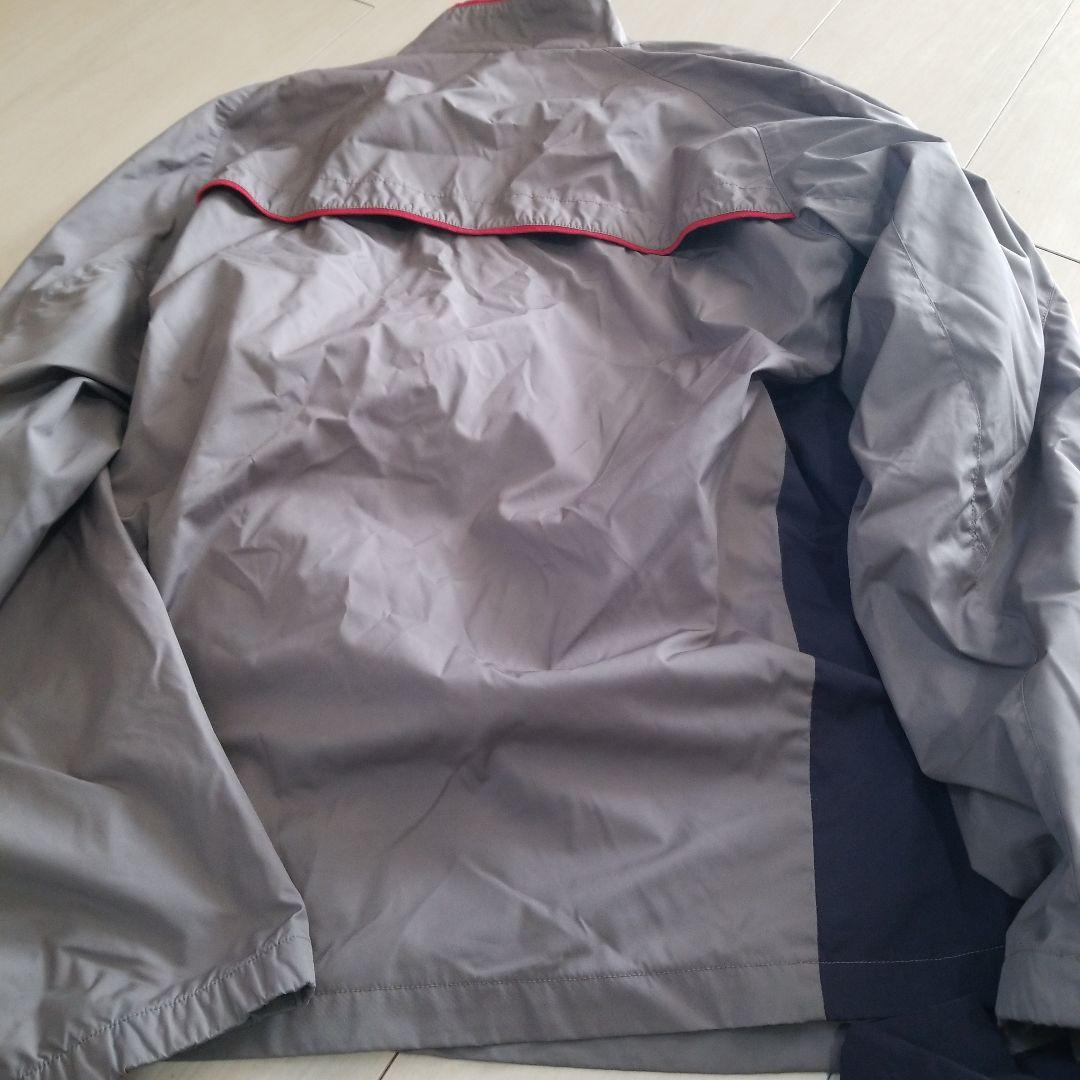 Nike ウィンドブレーカー グレー/ネイビー