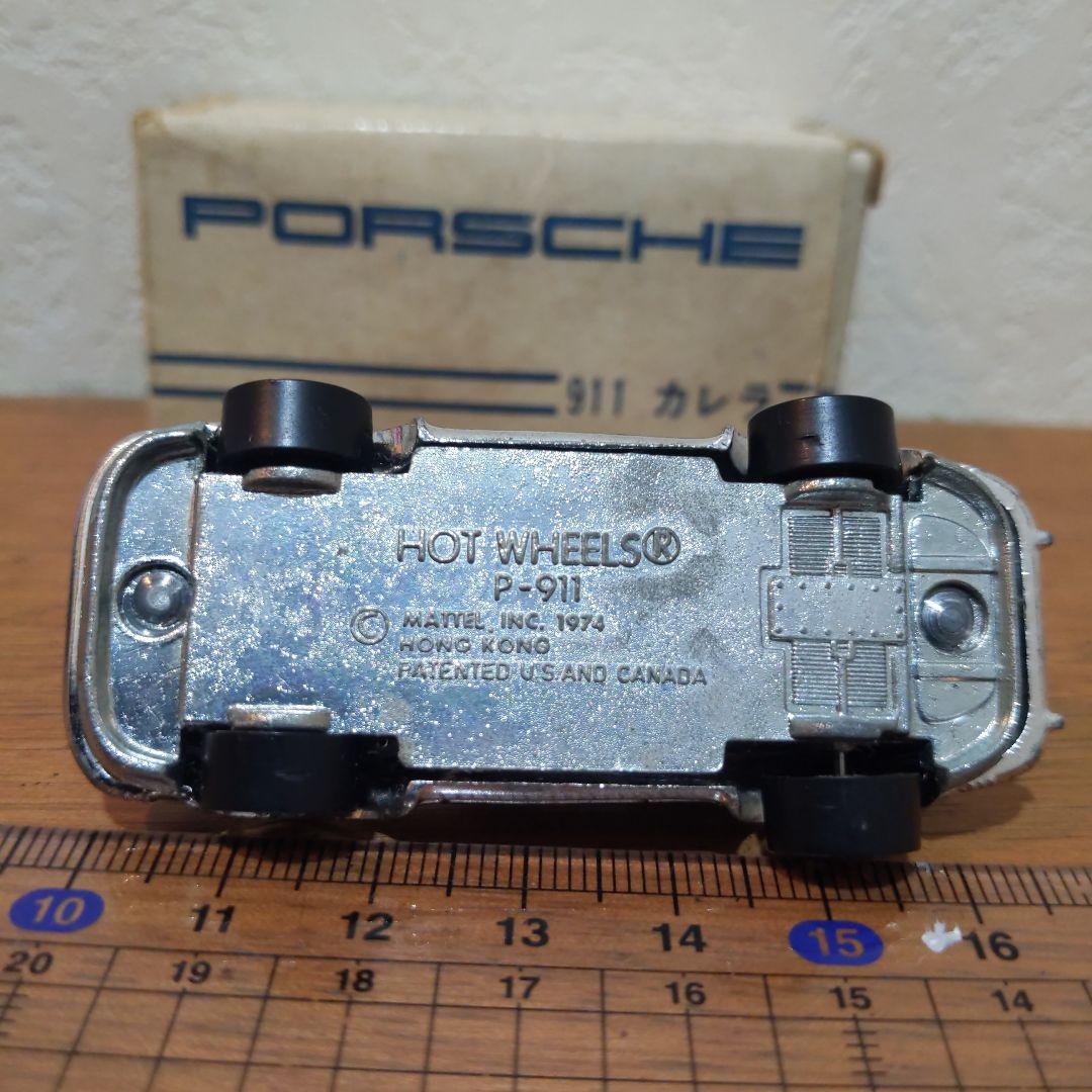 HOT WHEELS® PORSCHE 911 ©MATTEL 1974 香港製
