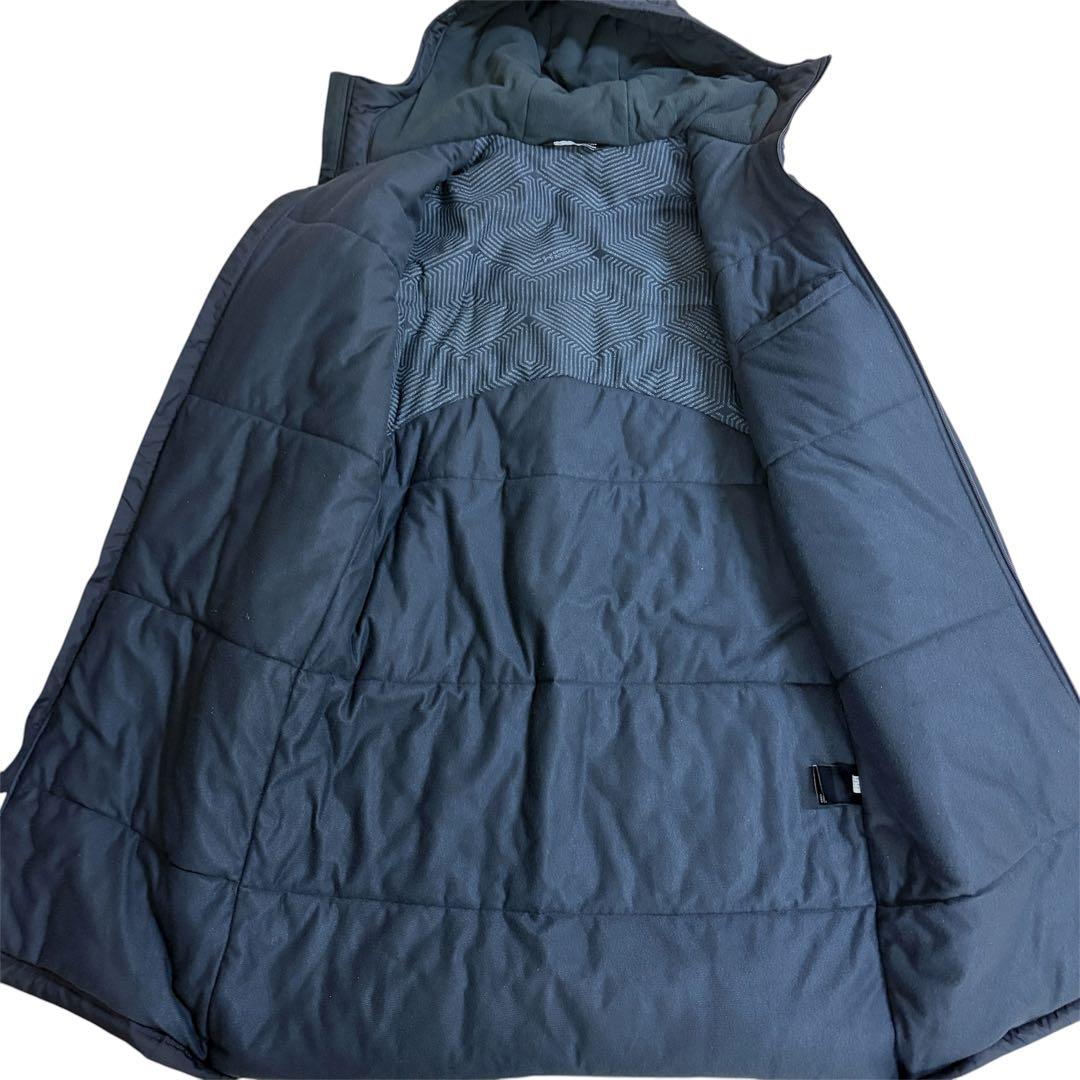 UNDER ARMOUR 保温性 ロゴプリント フーデット ベンチコート XXL