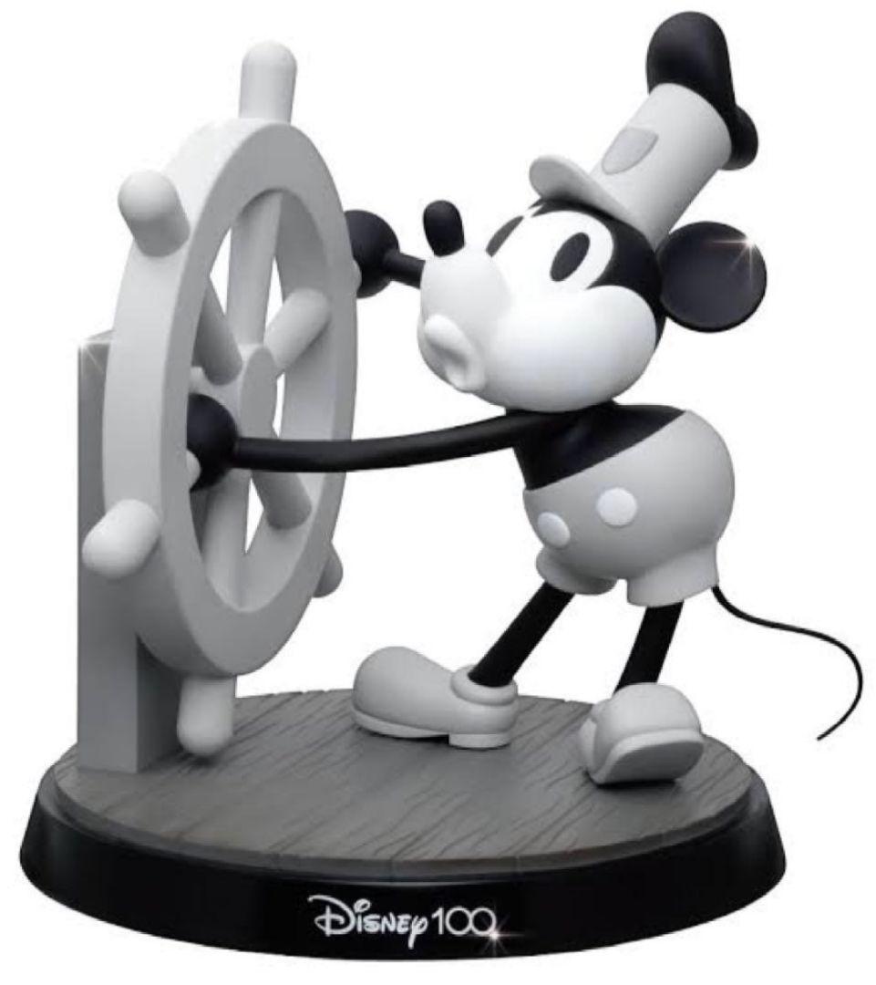 Happyくじ Disney100 蒸気船ウィリー＆シンデレラ城 フィギュア