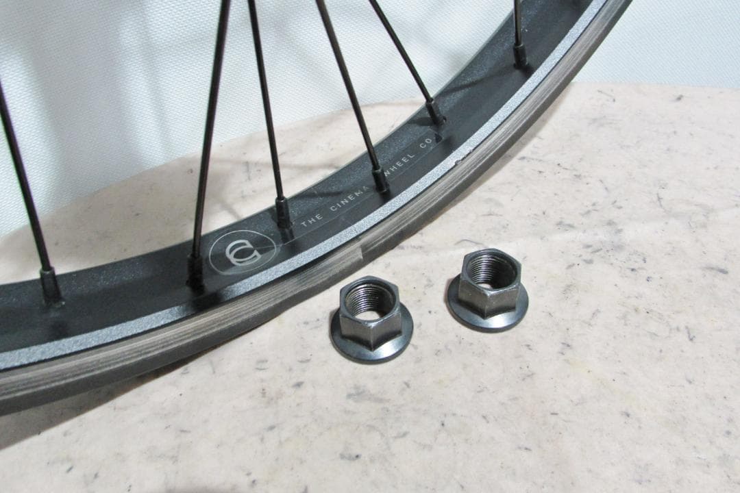 BMX リア ホイール CINEMA Rim ＆ SaltPlus Hub