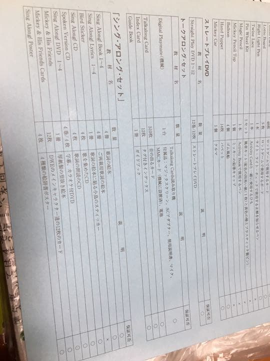 ディズニーの英語システム　■ シングアロング おまけ多数 ▪️ワールドファミリー