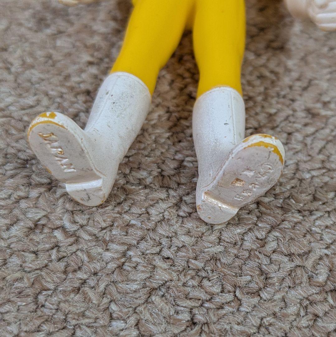 大戦隊　ゴーグルファイブ　ソフビ　ポピー　日本製　5体セット　昭和レトロ　戦隊