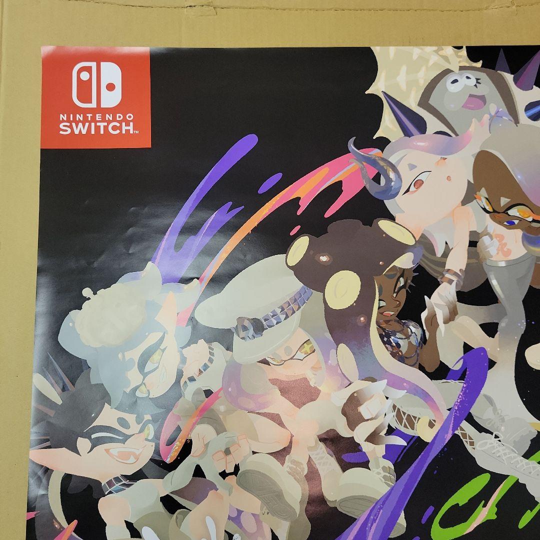 【非売品】任天堂スイッチ スプラトゥーン3 グランドフェスティバル 販促ポスター