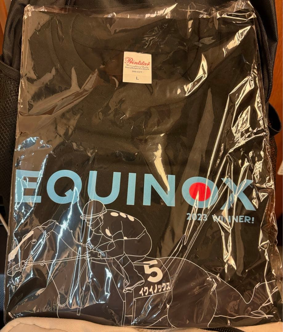 イクイノックス Tシャツ Lサイズ 公式 JRA welcomeチャンス 限定