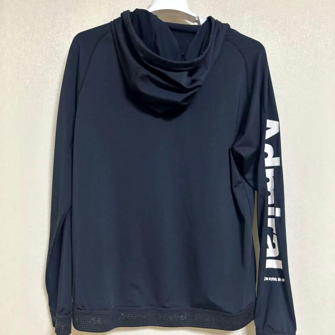 Admiralテニスウェア　WEB限定カットソーフーディパーカー　Lサイズ