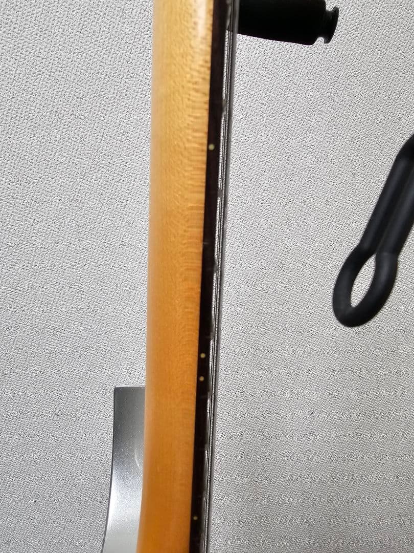 江*彰様 Ibanez RG シルバー エレキギター 社外ソフトケース付き