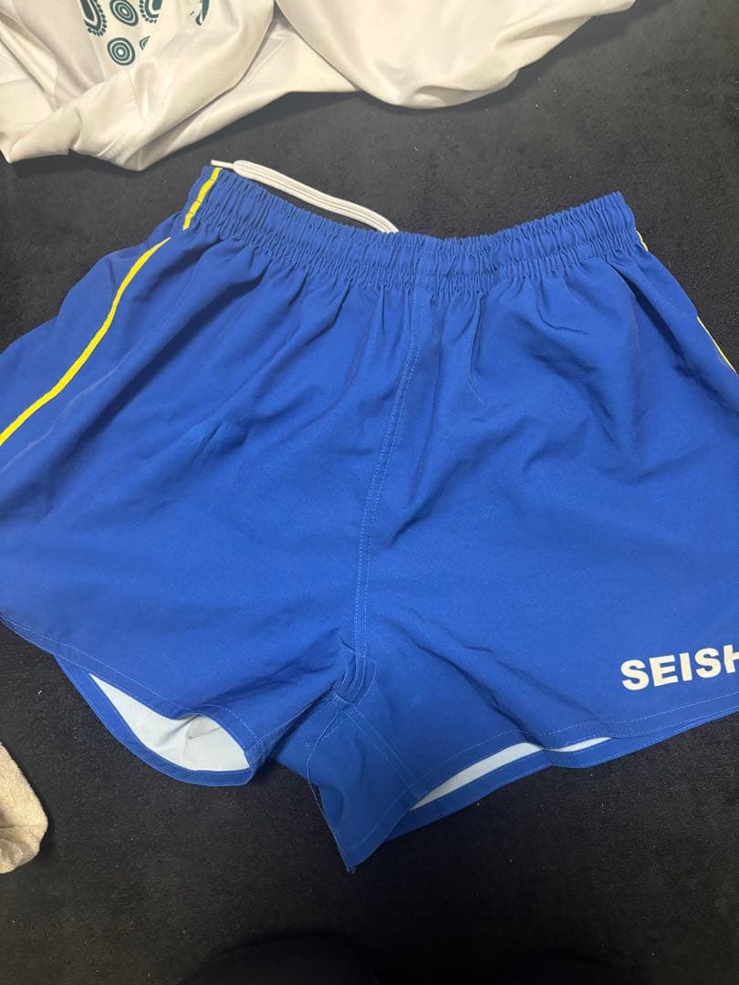 京都成章ラグビー部公式戦短パン　旧公式戦短パン2枚セット