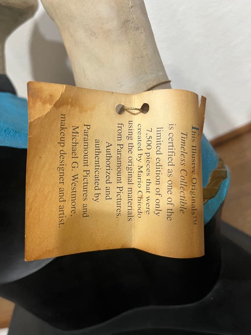 スタートレック ミスタースポック　Star Trek Mr.Spock 胸像