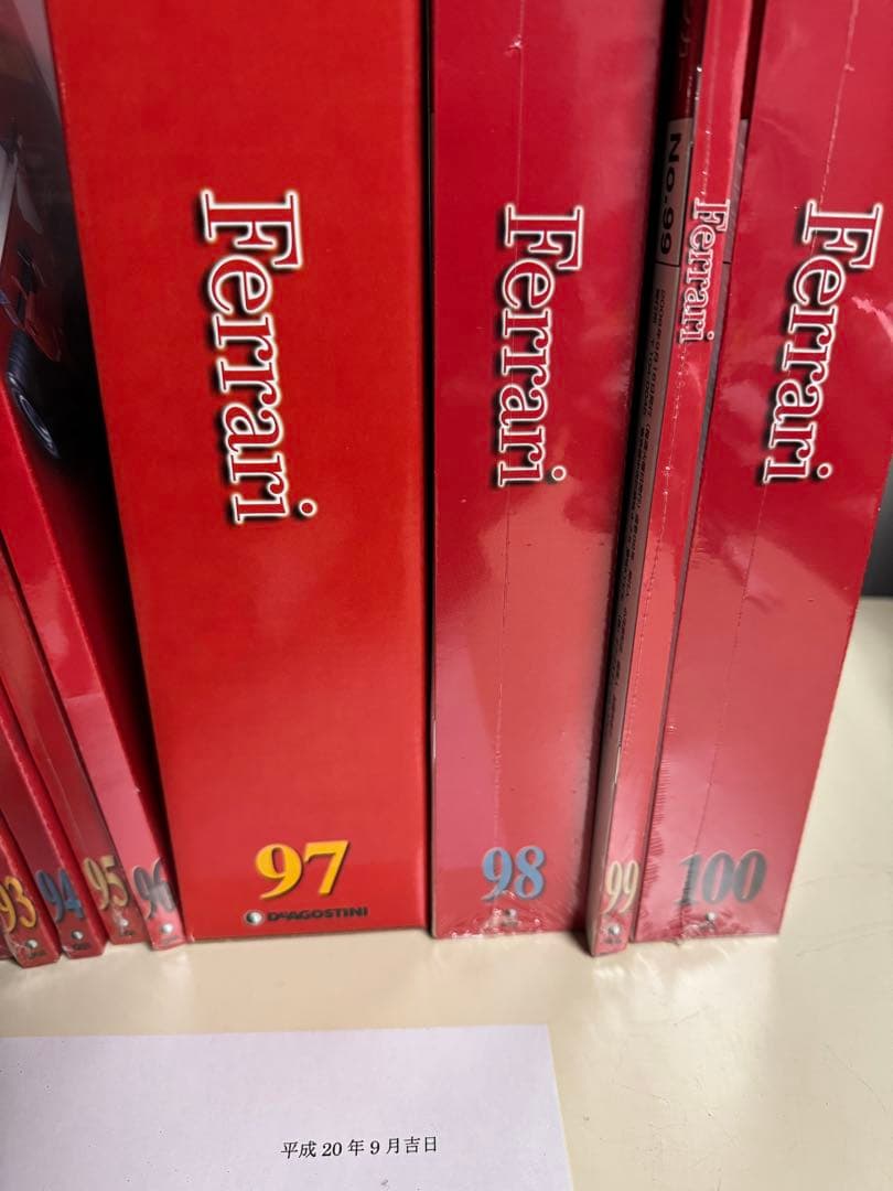 【激レア、フルセット】ディアゴスティーニ　フェラーリラジコンカー　全100巻