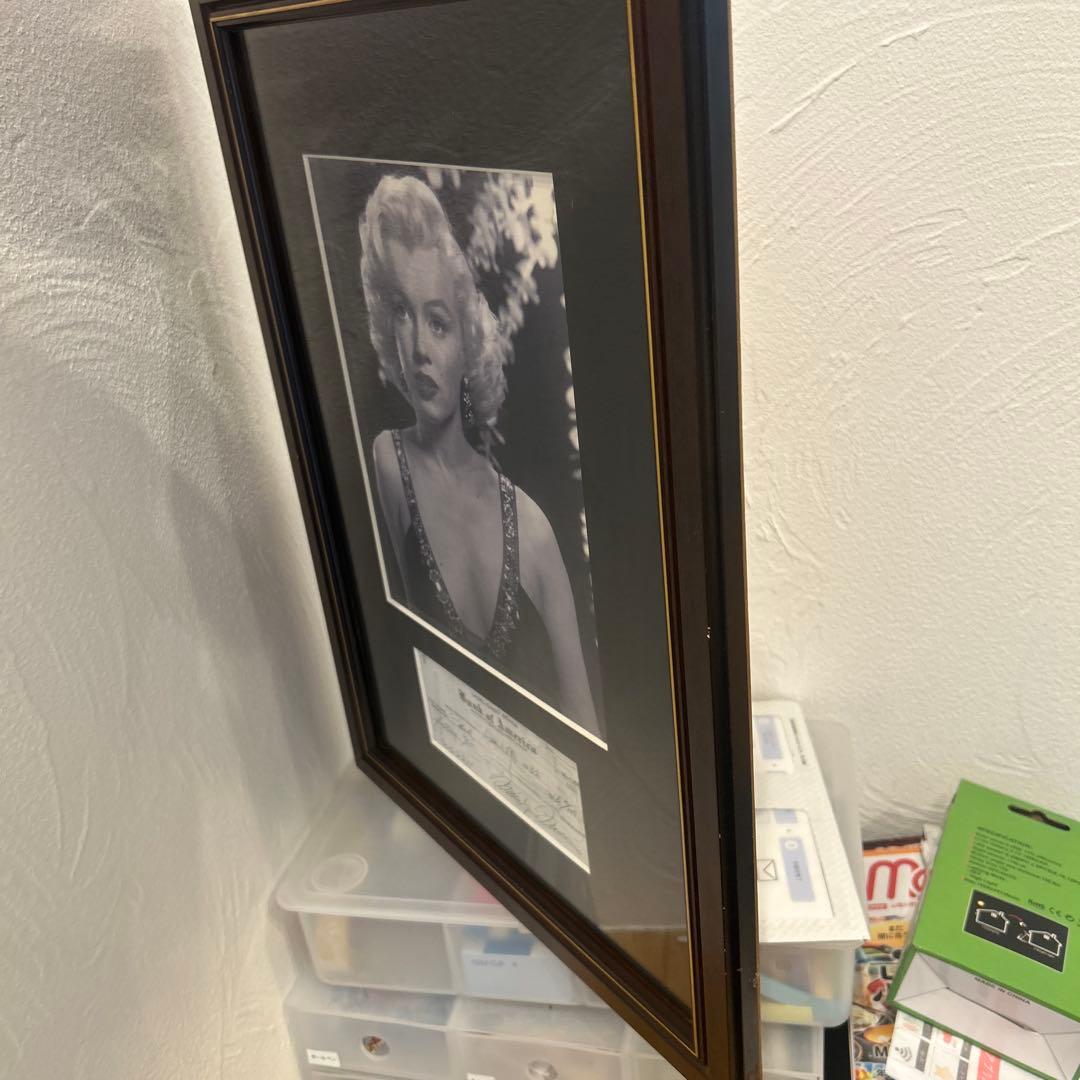 マリリン・モンロー 小切手 1952年　複製