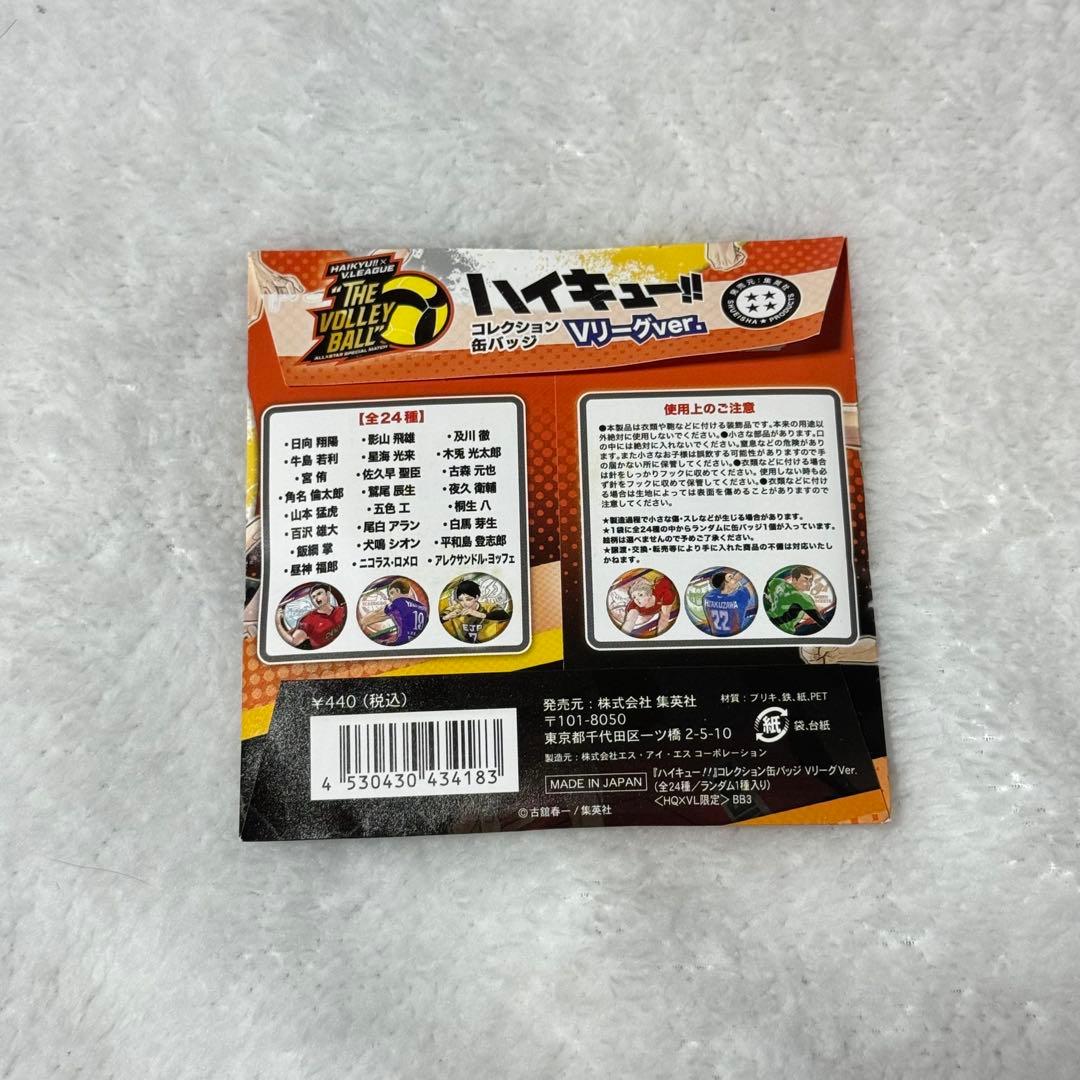 ハイキュー Vリーグ コレクション缶バッジ 23点セット