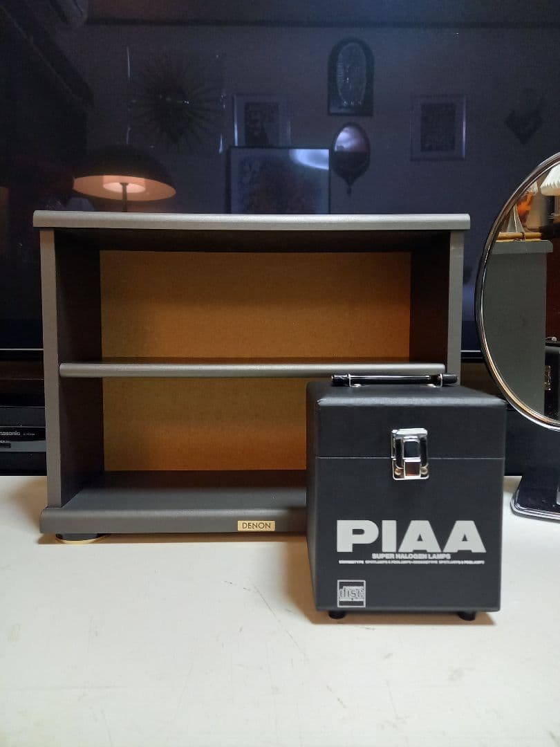 1980's　非売品　PIAA　ノベルティ　CD　キャリング　ケース　ボックス