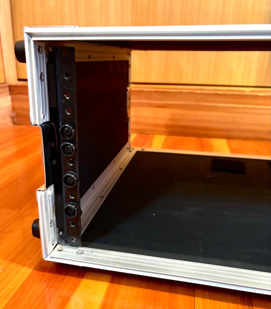 ラックケース 4U 木製 奥行36cm