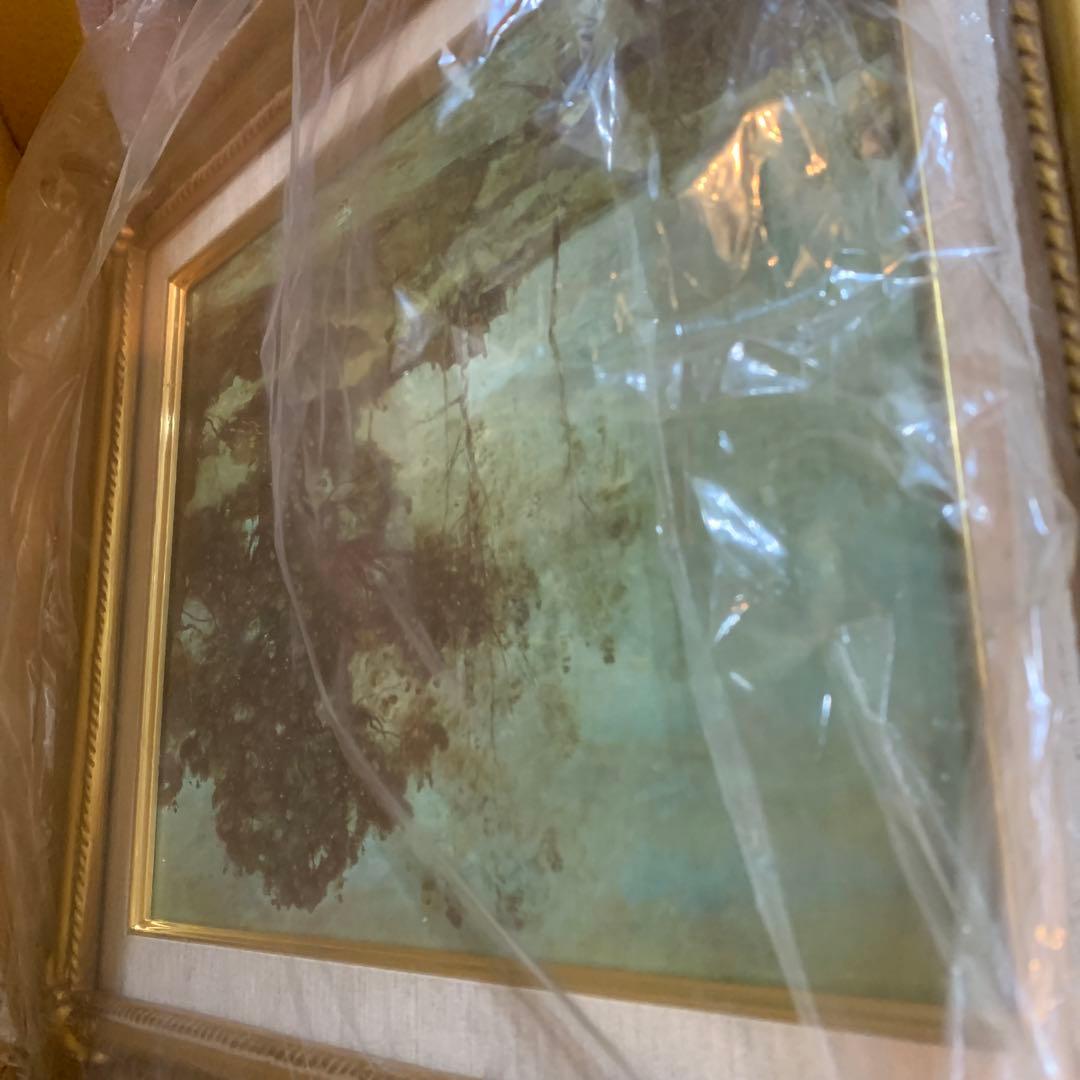 絵画　額装　世界の名画　　ジャン＝バティスト・カミーユ・コロー　F6美術工芸画