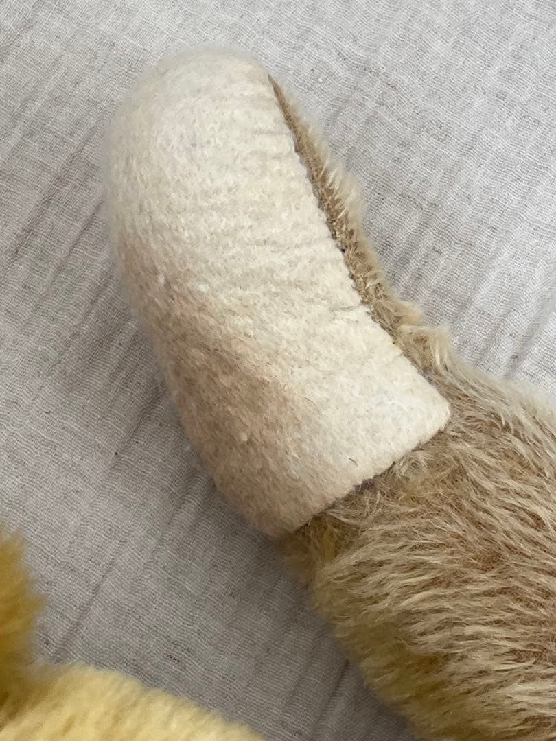 アンティークヴィンテージ英国製大きなテディベア ぬいぐるみベアくまドール