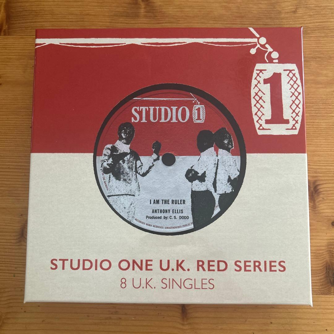 STUDIO ONE U.K. RED BOX SET レコードレコード