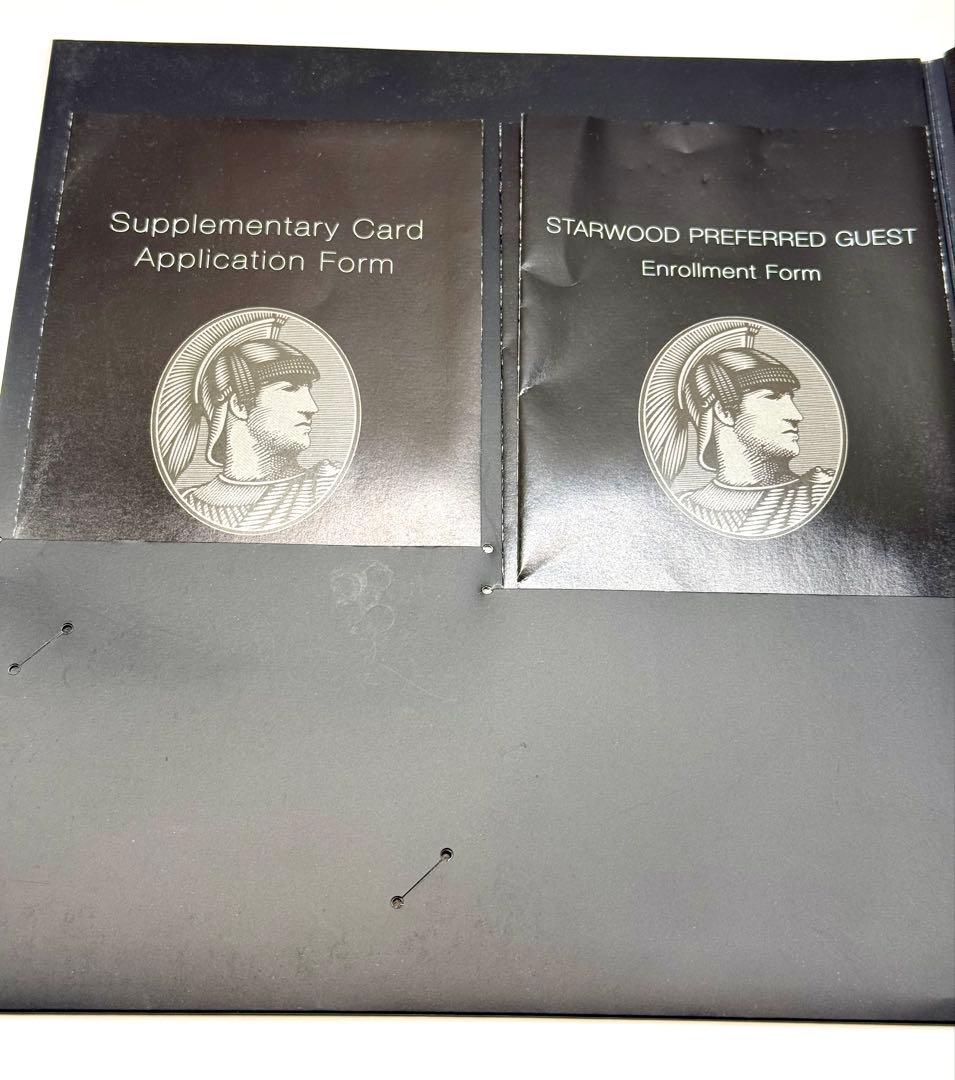 【非売品•未使用】Amex センチュリオンカードラゲージタグ2枚