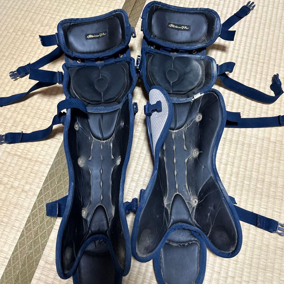 Mizuno キャッチャー防具セット ネイビー
