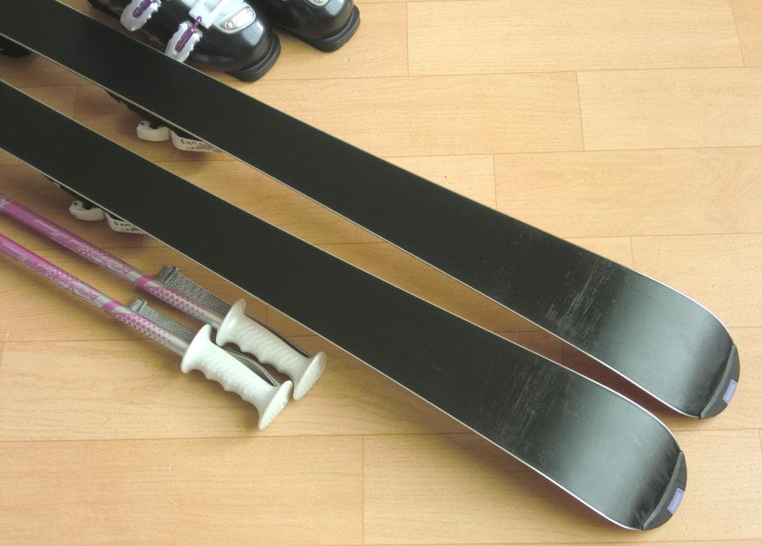 ■■1月限定■送料無料■ハート■女性用スキーセット■板145靴24■メンテ付■■