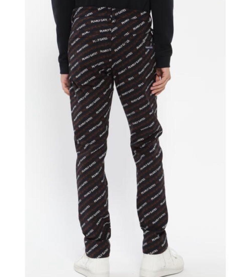 新品【PEARLY GATES】パーリーゲイツ　ジャガード　5ポケットパンツ　5