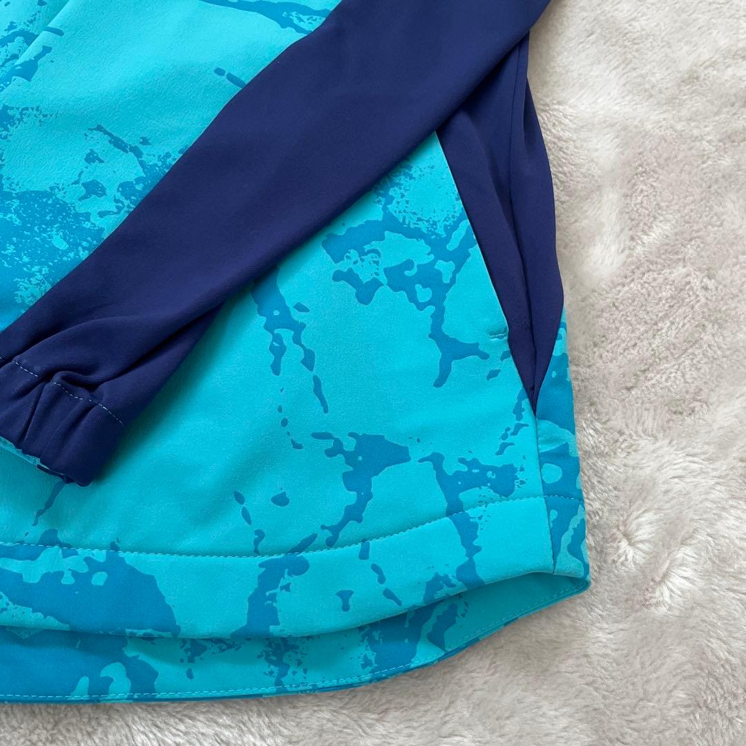 【美品】DESCENTE GOLF グラフィックウィンドジャケット　L