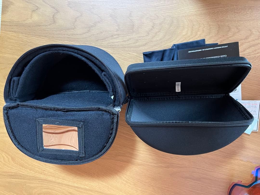 SMITH ゴーグル 交換可能レンズと付属品、収納ケース2個付き