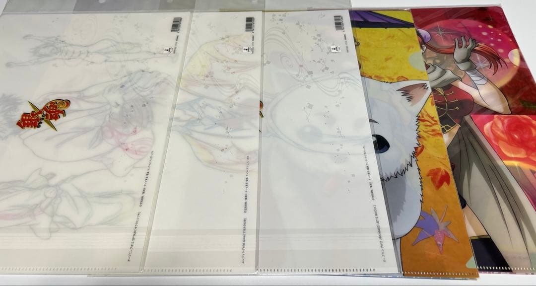 銀魂 クリアファイル 下敷き まとめ売り