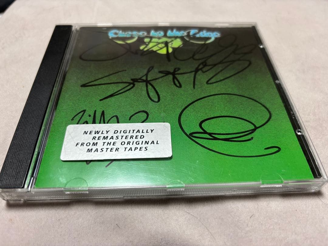 レア　yes 直筆サインCD Jon Anderson Chris Squire