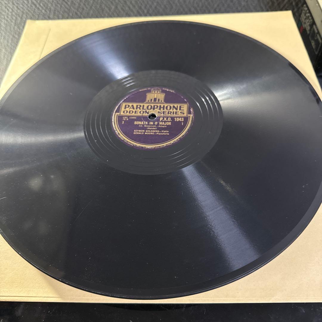 SP12in英2枚組 ヘンデルVIOLIN SONATA シモンゴールドベルク