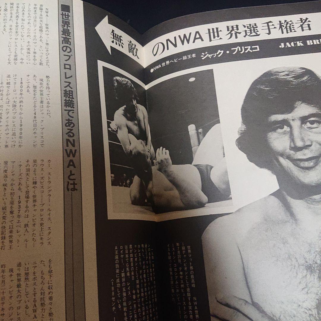 全日本プロレス NWA ワールドチャンピオンシリーズ パンフレット
