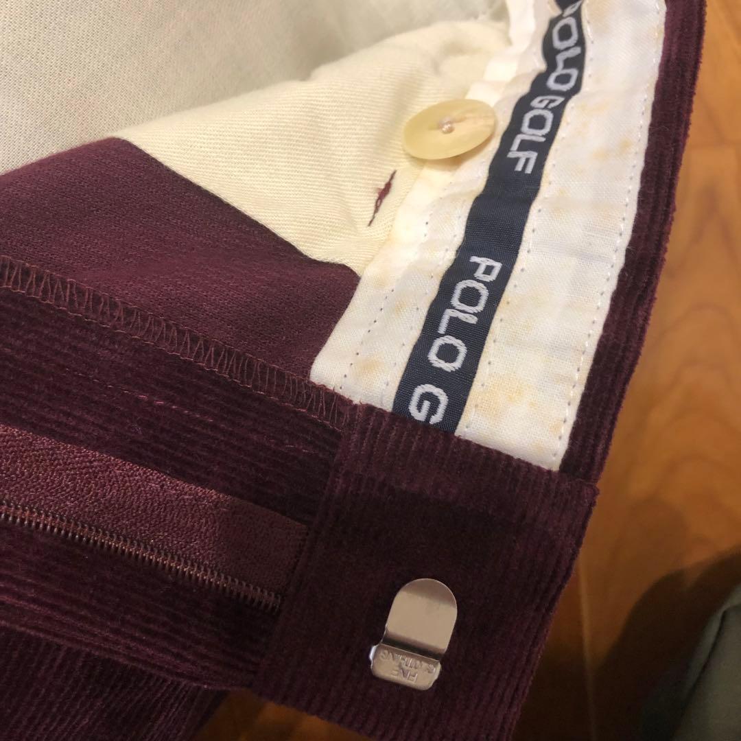 新品未使用　POLO GOLF ラルフローレン コーデュロイ パンツ 34
