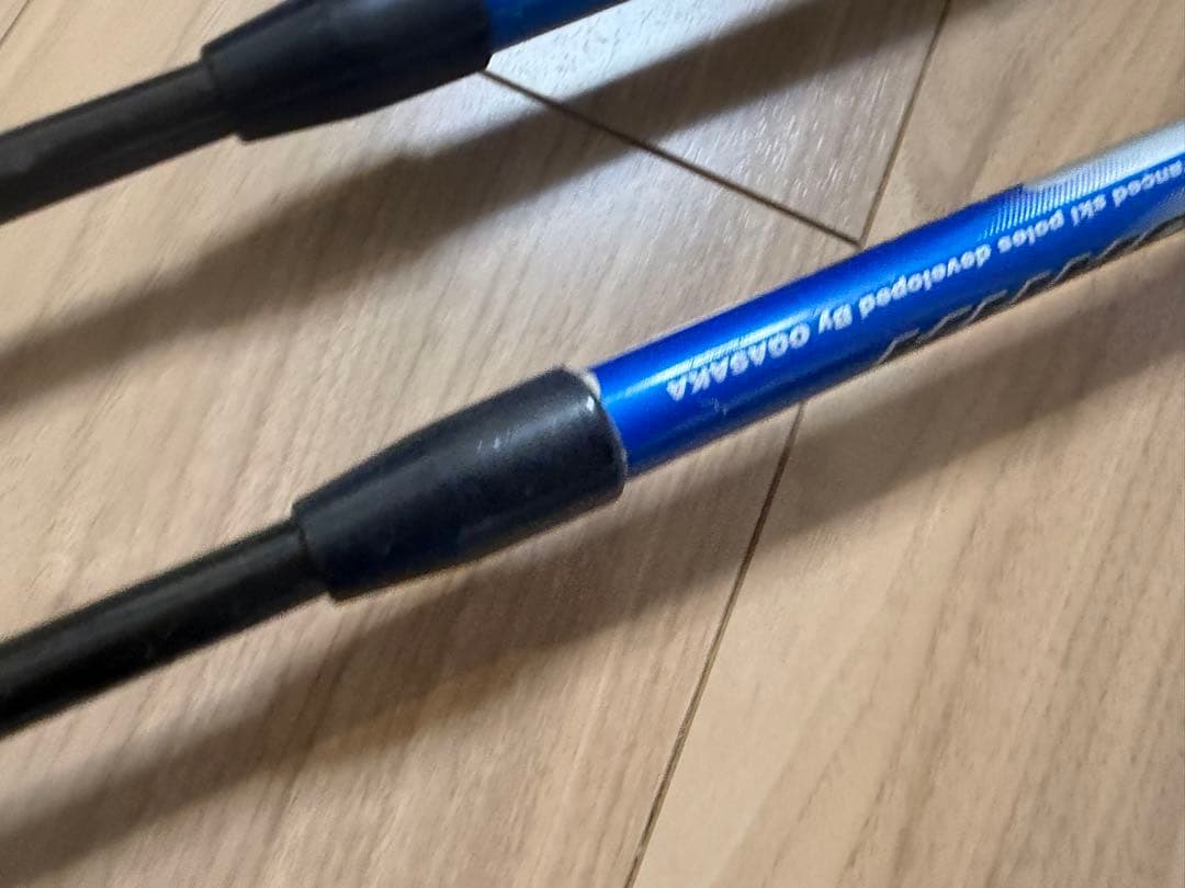 ★お洒落★オガサカ　スキーポール ストック 収縮ポール　調整可能　デモ　技術