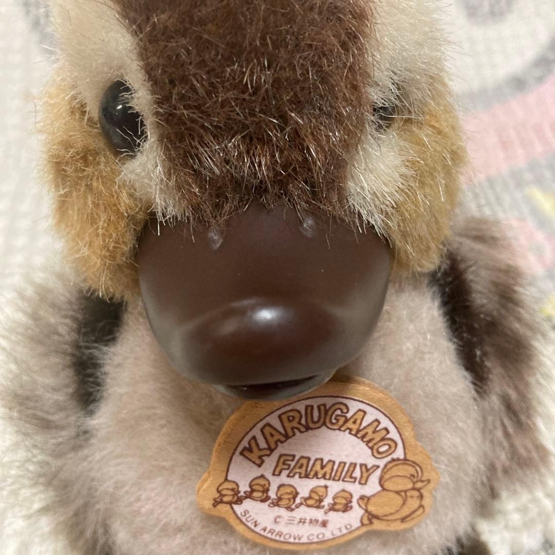 昭和レトロ　 ファンシー　サンアロー　KARUGAMO FAMILY 人形