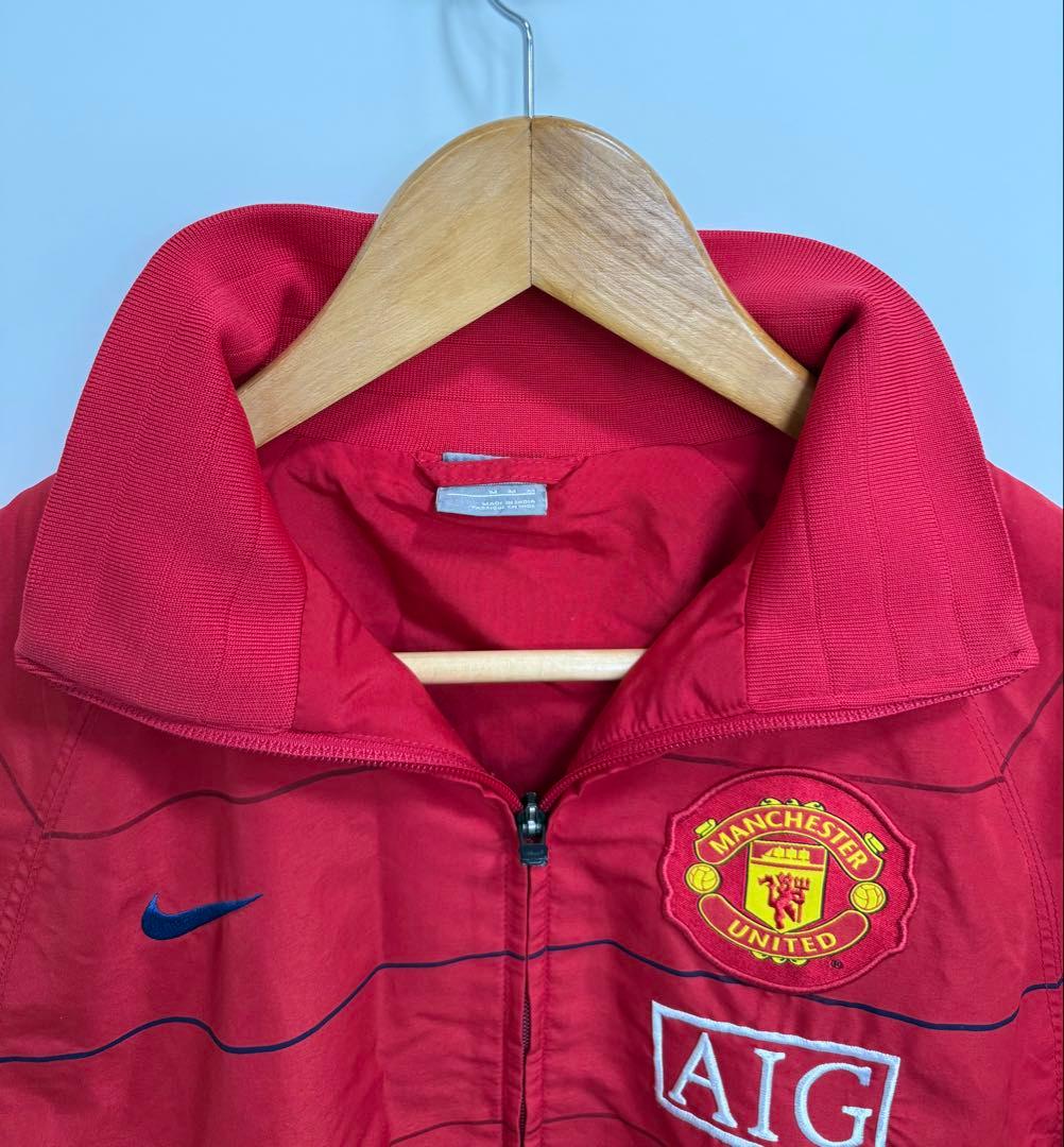 超美品 Nike ナイキ マンチェスター ユナイテッド トラック ジャケット M