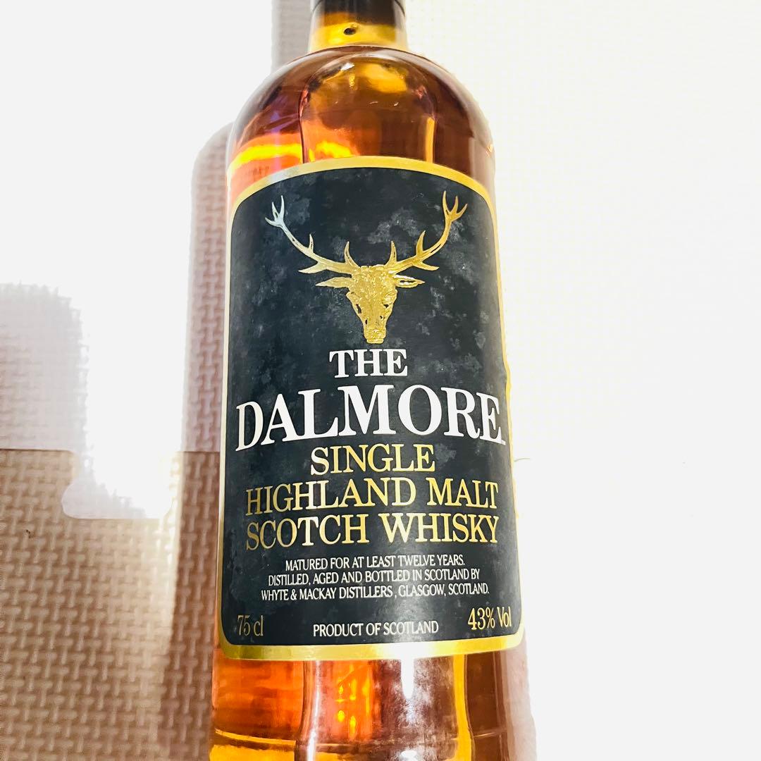 【古酒】 ダルモア シングルハイランドウイスキー 12年 750ml