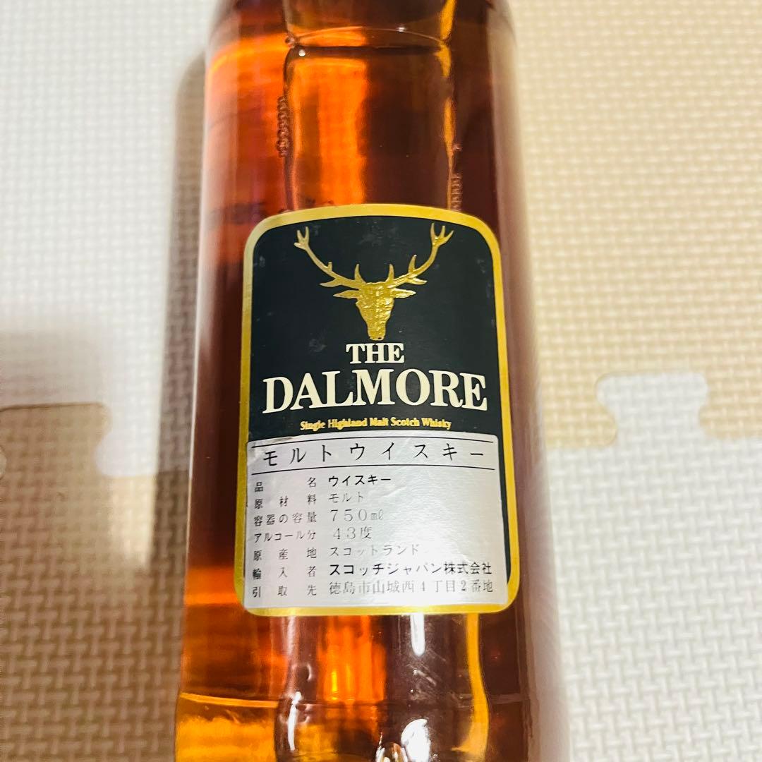 【古酒】 ダルモア シングルハイランドウイスキー 12年 750ml