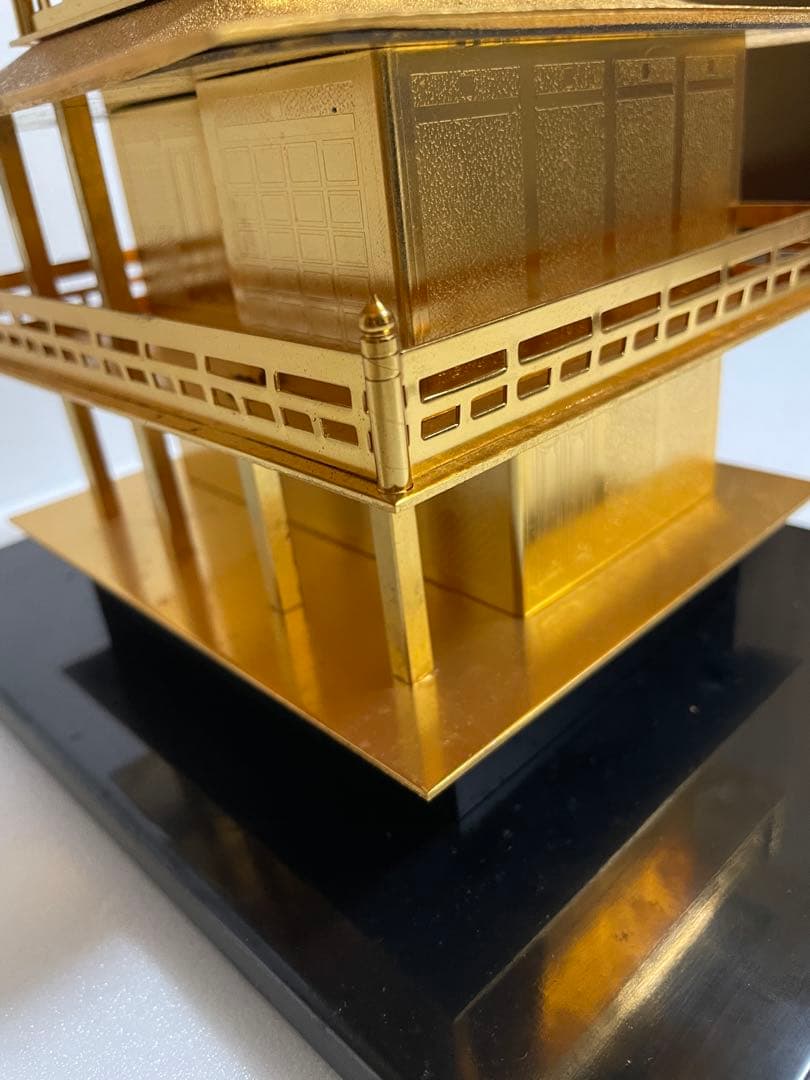 金閣寺風 金属製装飾品 鳳凰付き