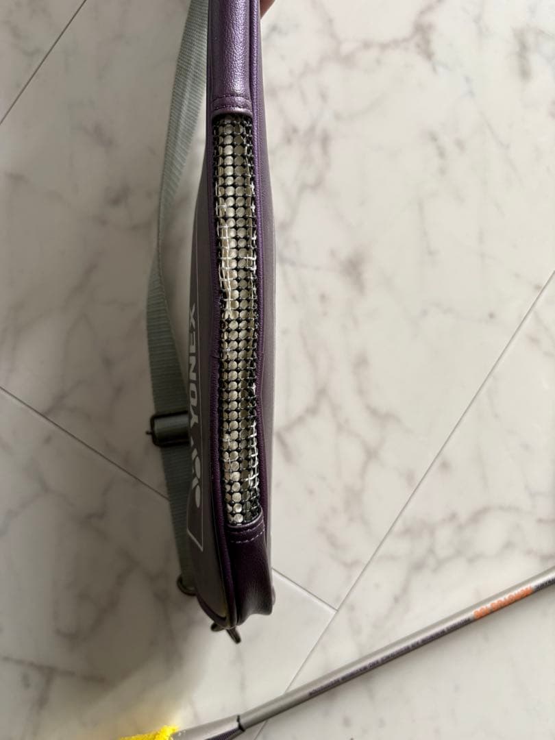 超希少！レア！当時物！旧ロゴ！YONEX エアロータス100 専用ケース付き