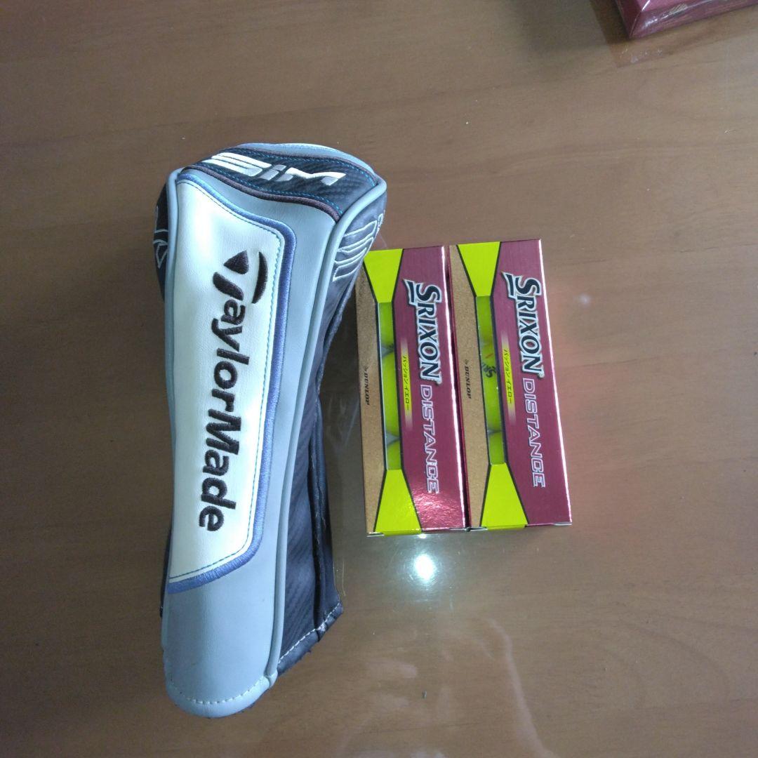 SIM MAX 3.5W フェアウェイウッド スリクソンディスタンスボール付