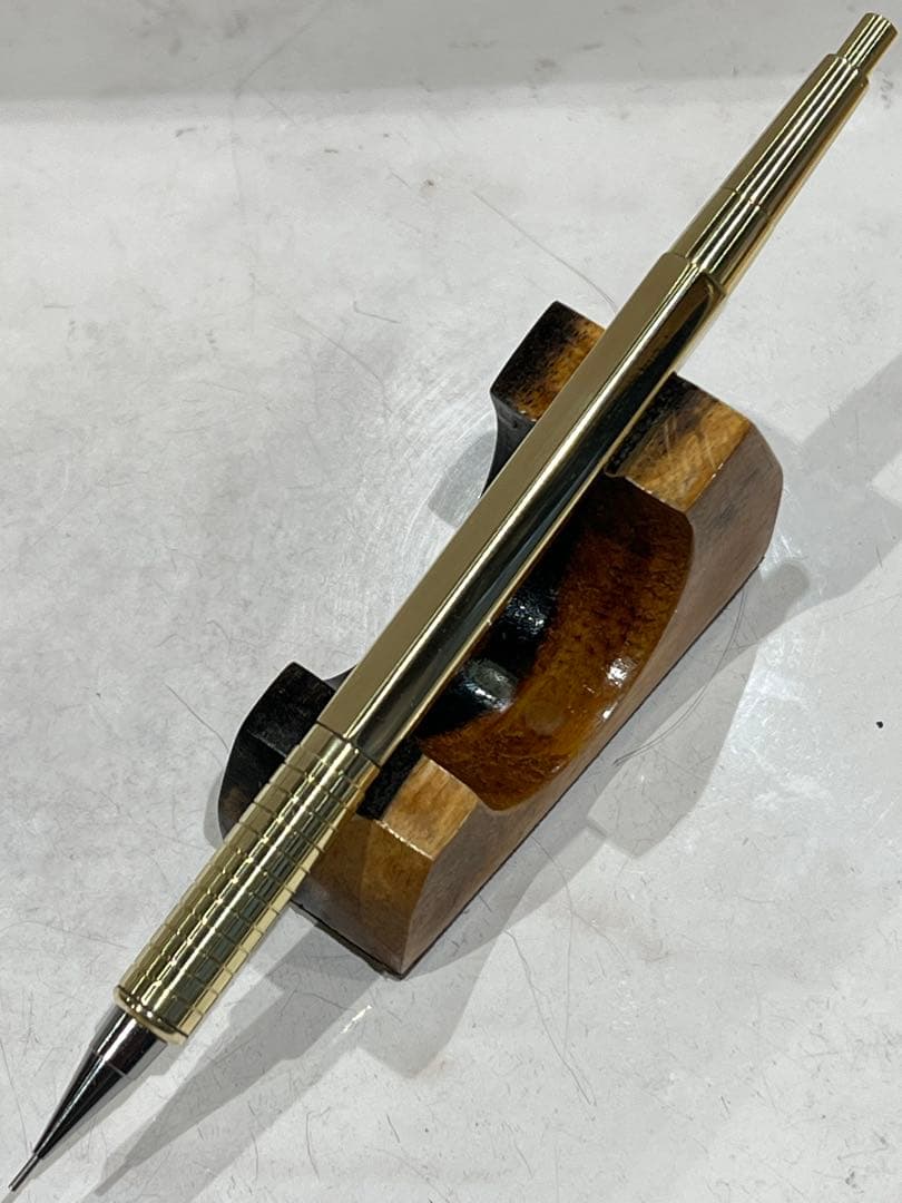 pg5+真鍮6角軸+フル真鍮(硬度表示窓有り、ノックカバー、ノックボタン)