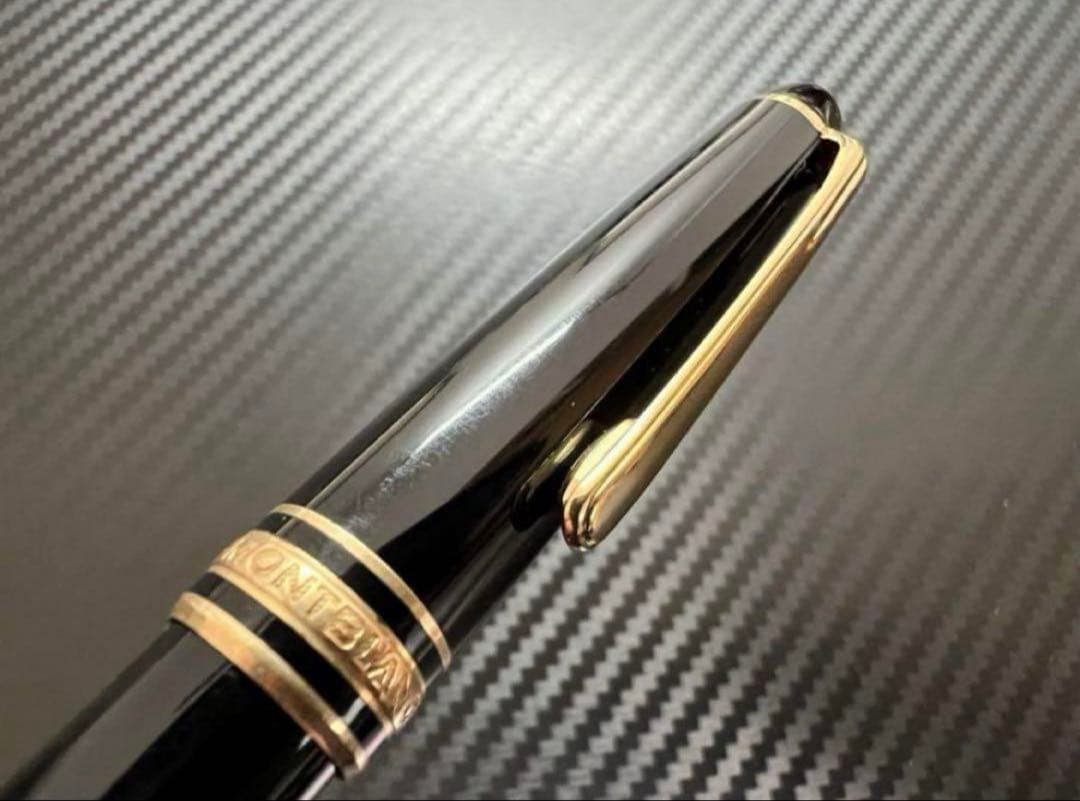 美品 モンブラン 144 EF 極細字 ブラック 全金 万年筆