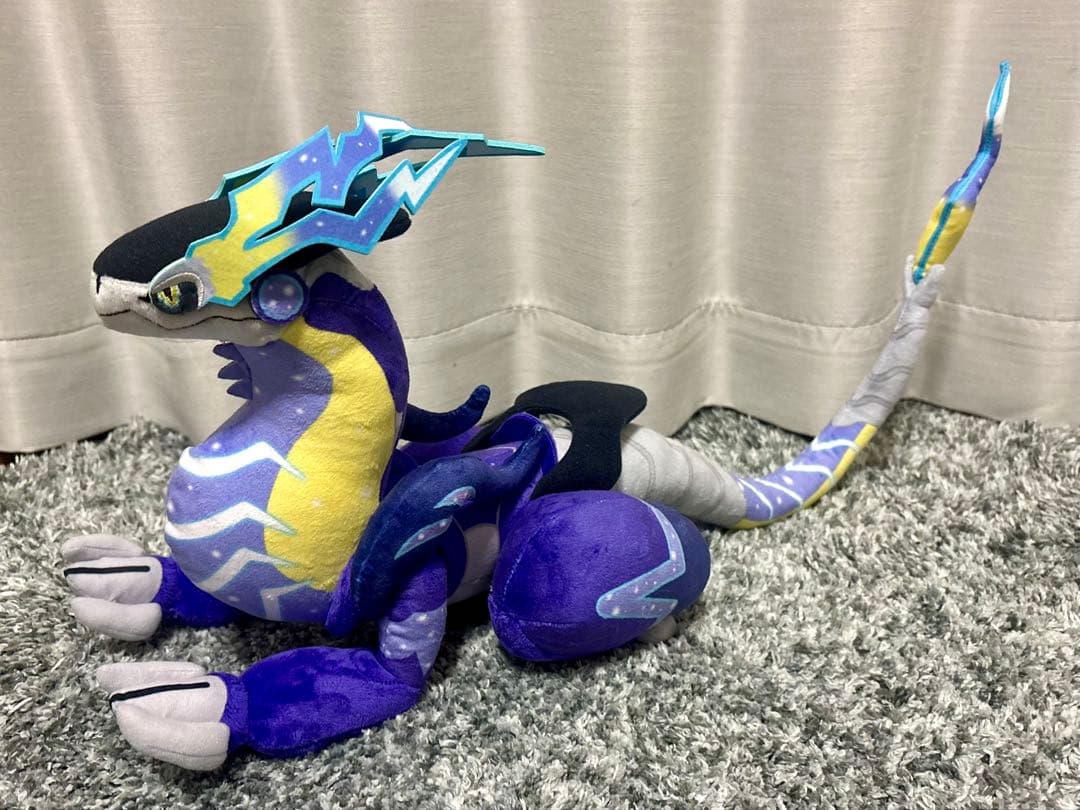 ポケモンセンター　ぬいぐるみ　タグ付き　ミライドン　コライドン