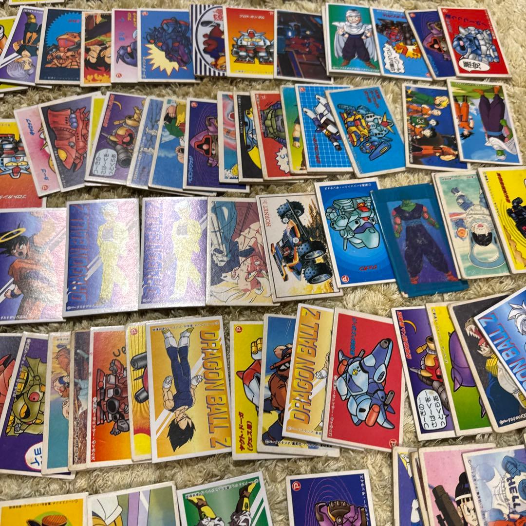 ドラゴンボール、SDガンダム　他　メンコまとめ売り【5571