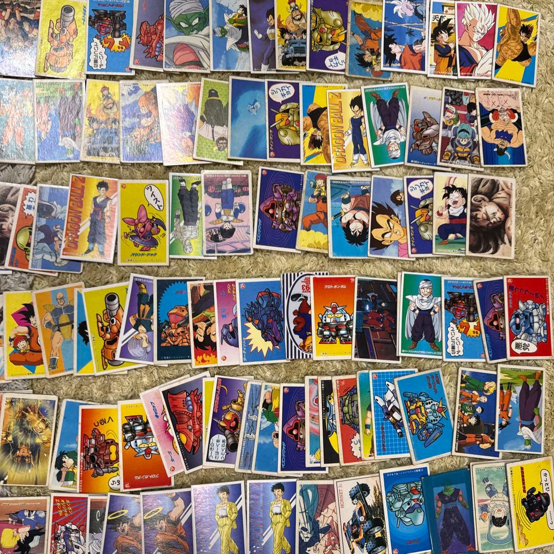 ドラゴンボール、SDガンダム　他　メンコまとめ売り【5571