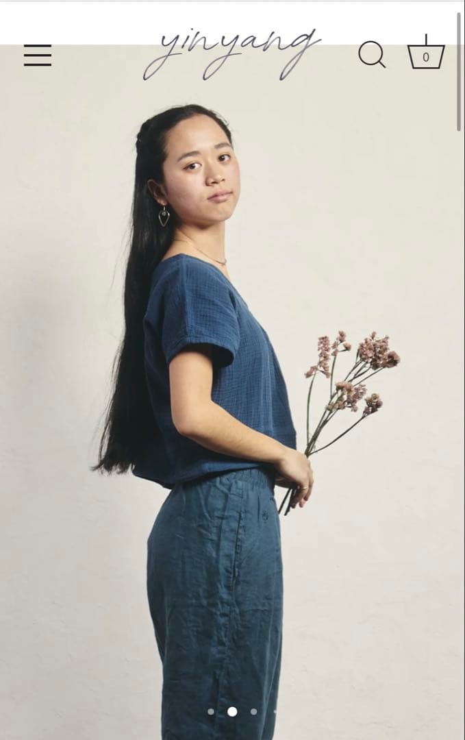 yingyang ◆サンキスドトップス＆パンツセット