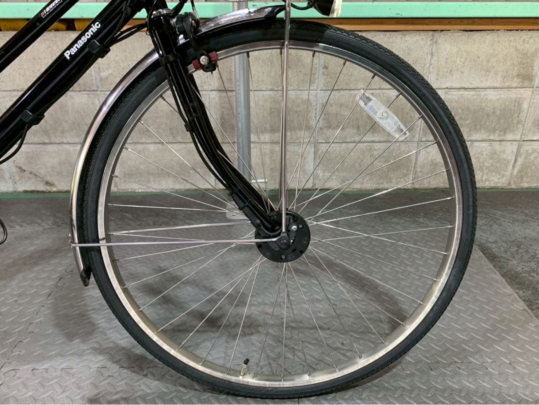 電動自転車　パナソニック　ビビDX CITY 27インチ　ブラック　№8092